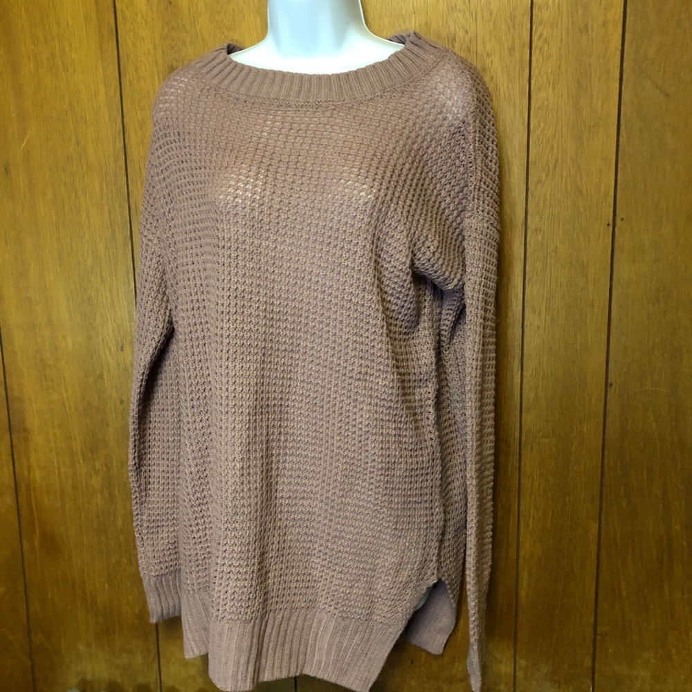 Mauve soft and cozy sweater M